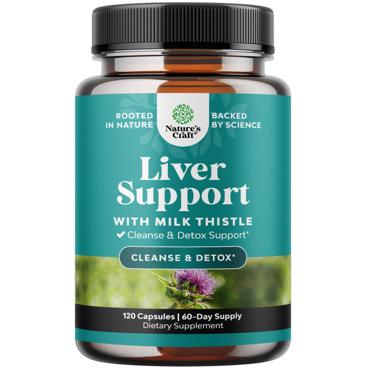 Natures Craft Liver Cleanse Detox & Repair 120 Capsules