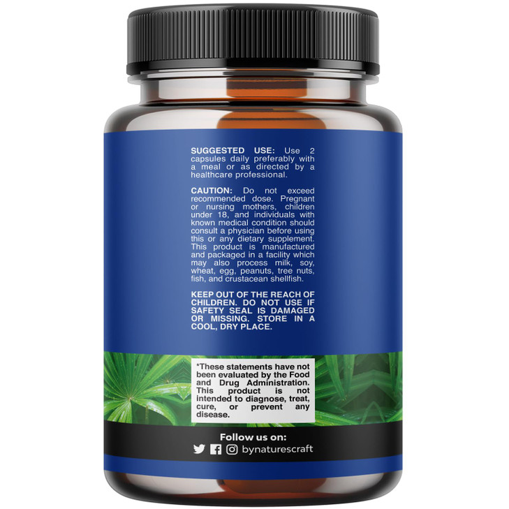 Saw Palmetto for Men with Beta Sitosterol