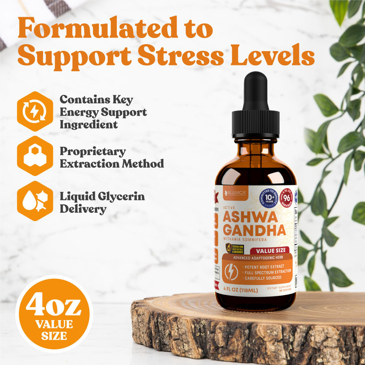 Rejuvica Health Active Ashwagandha 4oz XL Super Size