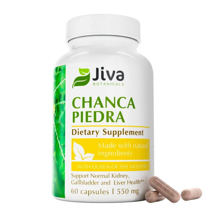 Jiva Botanicals Chanca Piedra Supplement - 550 mg per Serving