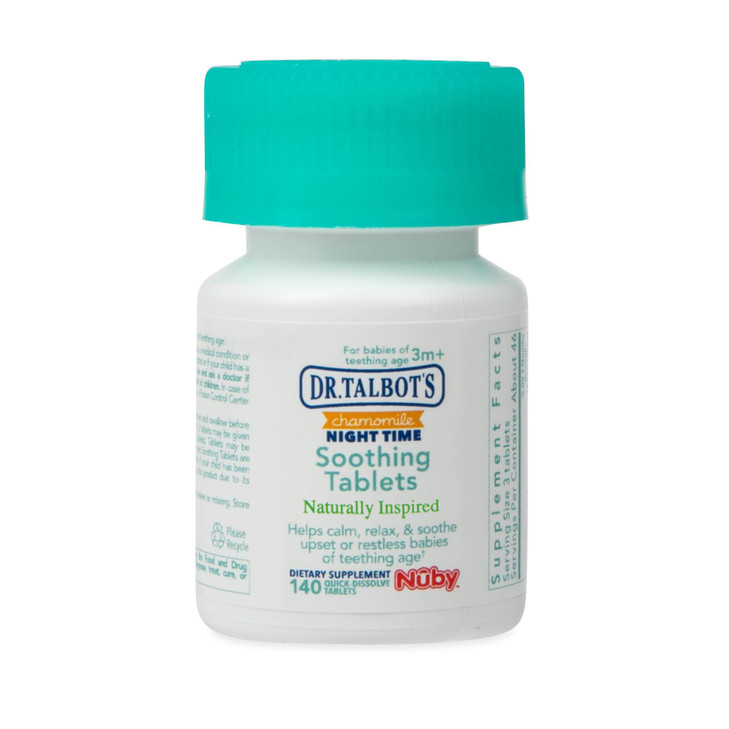 Dr. Talbot's Night Time Chamomile Soothing Tablets, Naturally Inspired, Quick
