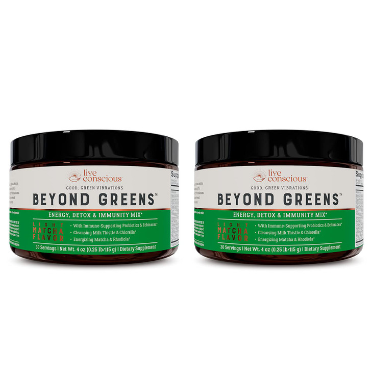 Live Conscious Beyond Greens Concentrated Superfood Powder