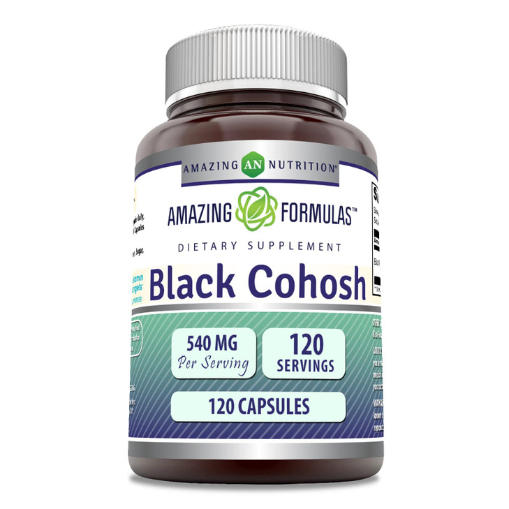 Amazing Formulas Black Cohosh Supplement - 540 Mg per Serving