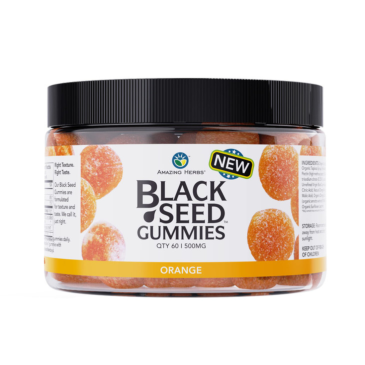 Amazing Herbs Organic Black Seed Oil Gummies