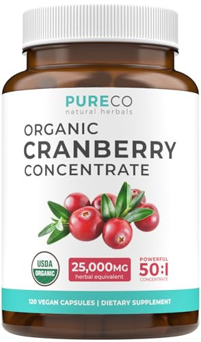 Organic Cranberry Extract Capsules