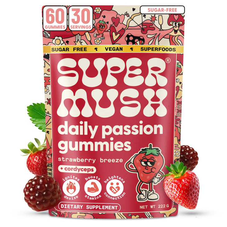 SuperMush Horny Goat Weed Gummies