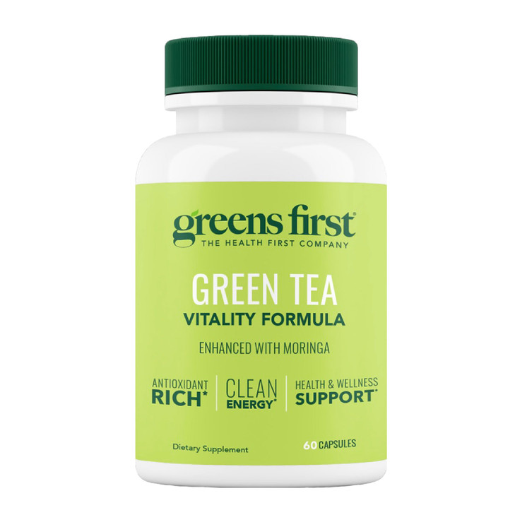 Greens First Green Tea Vitality Formula - Enhanced with Moringa