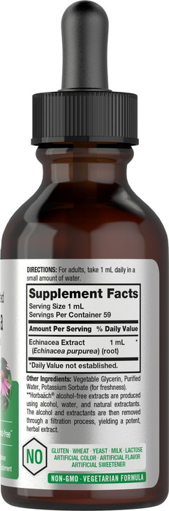 Horbaach Echinacea Drops Herb Tincture - 2 fl oz