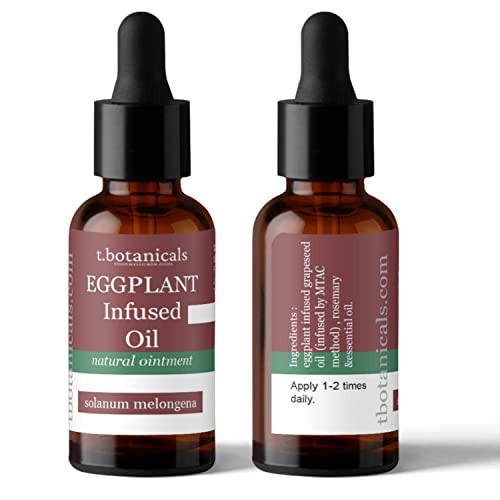 Eggplant Oil Eggplant Infused Oil for Skin Disorders Broad Spectrum Eggplant