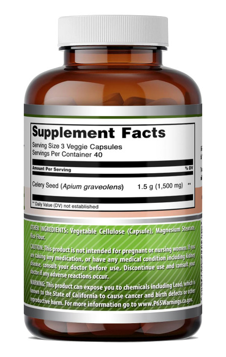 Amazing Formulas Celery Seed Extract Supplement