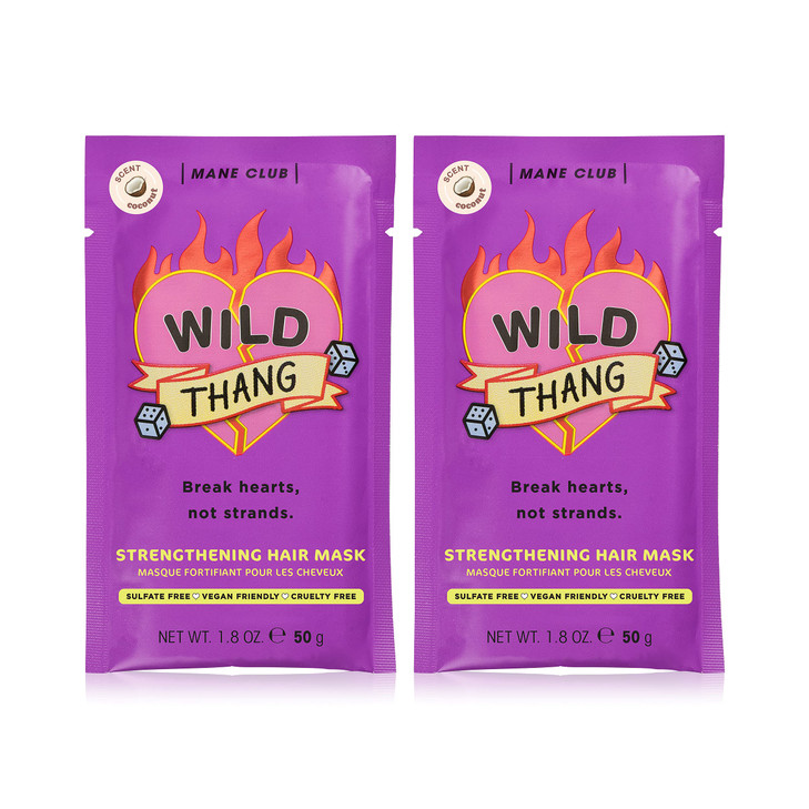 MANE CLUB Wild Thang Deep Conditioner, cruelty free, vegan, no sulfates or parabens  Pack of 2