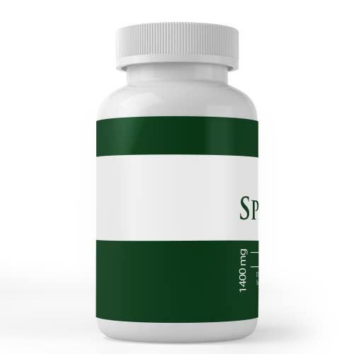 PURE ORIGINAL INGREDIENTS Spirulina (100 Capsules) Rich in Phycocyanin, Pure