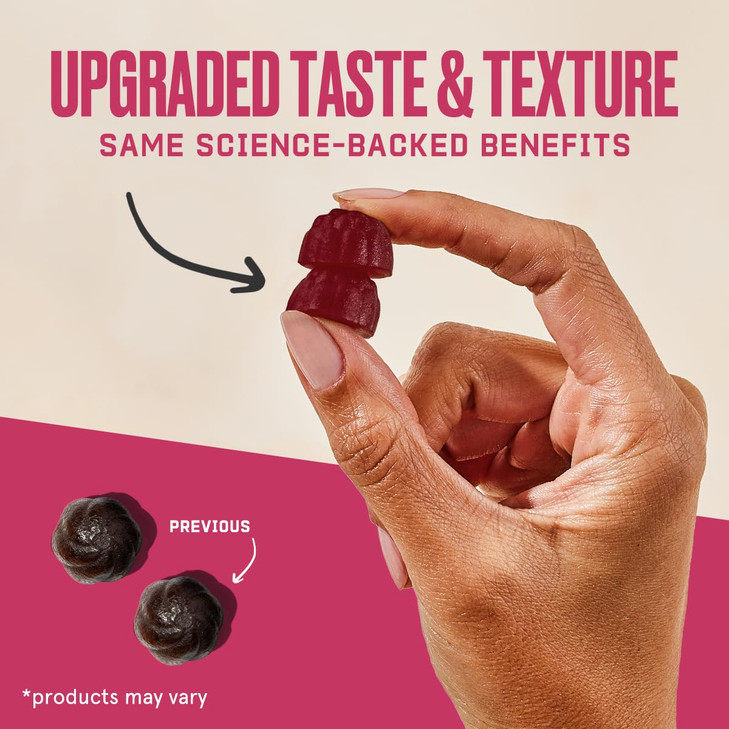 Bulletproof Sugar-Free Raspberry Elderberry Immune Gummies, 60 Count, Keto