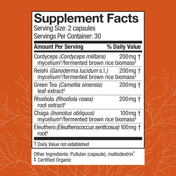 Host Defense MycoBotanicals Energy* Capsules