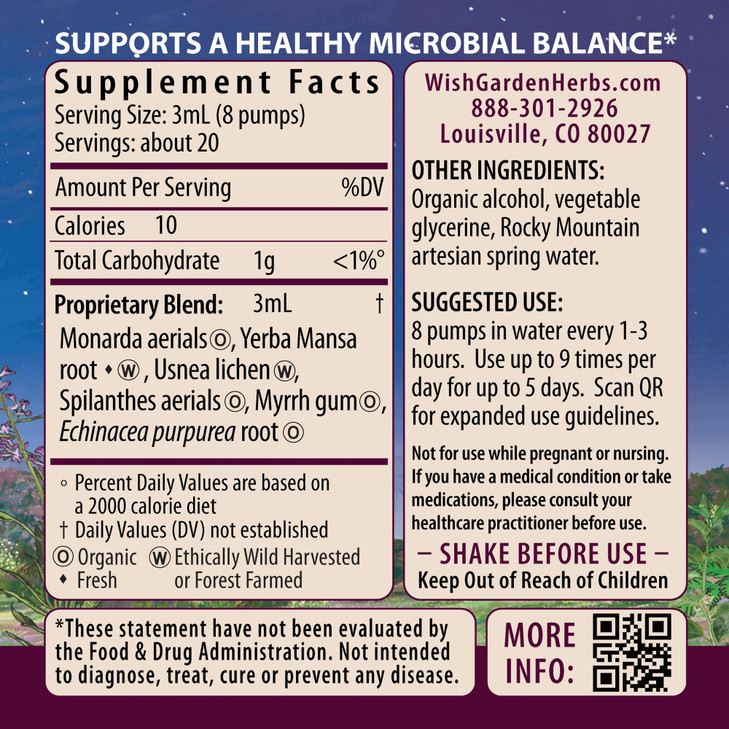 WishGarden Herbs Candida Rescue
