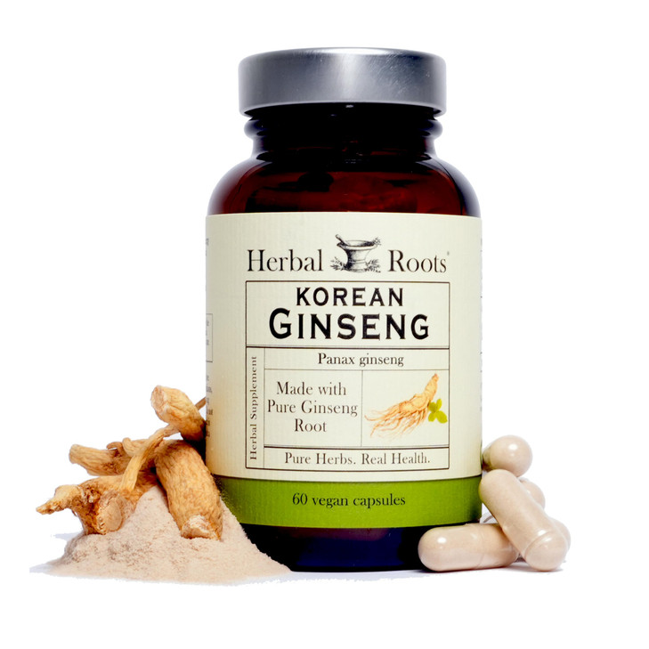Herbal Roots Panax Ginseng - Organic Korean Ginseng Root Powder