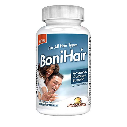 Rise-N-Shine BoniHair Catalase Supplement for Vibrant, Youthful Hair Support