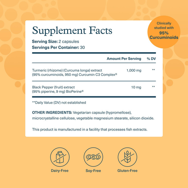 Youtheory Turmeric Extra Strength - 1,000 mg - Supports Muscle & Joint Health*