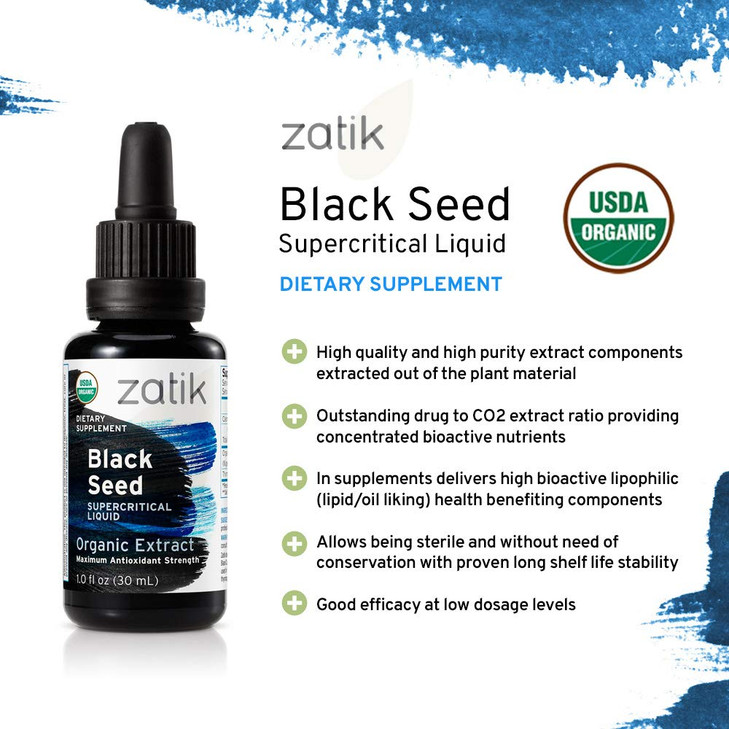 Zatik Naturals - Organic Black Seed Full Spectrum