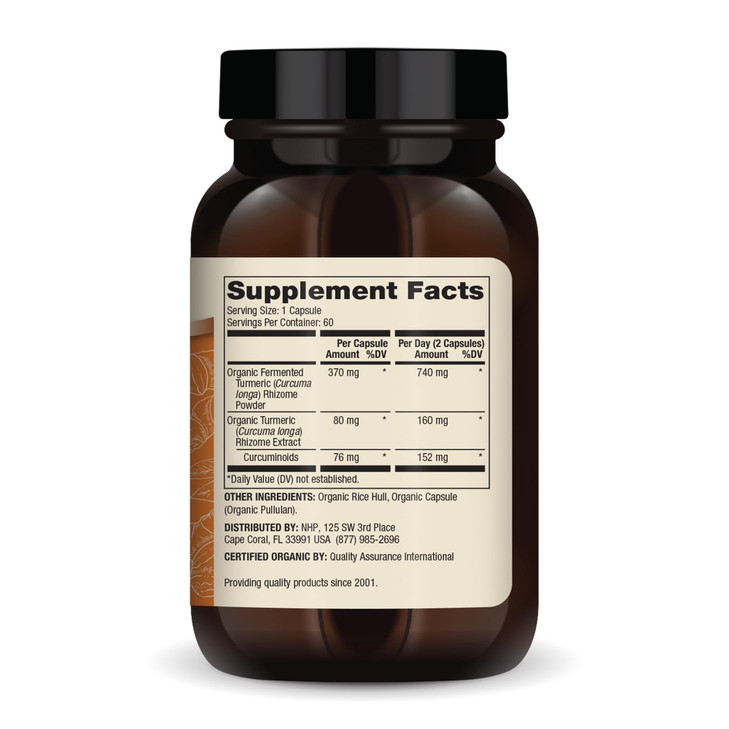 Dr. Mercola Organic Fermented Turmeric - 370 mg Fermented Turmeric