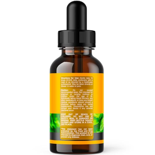 Organic Lemon Balm Leaf Liquid Extract for Immune Support