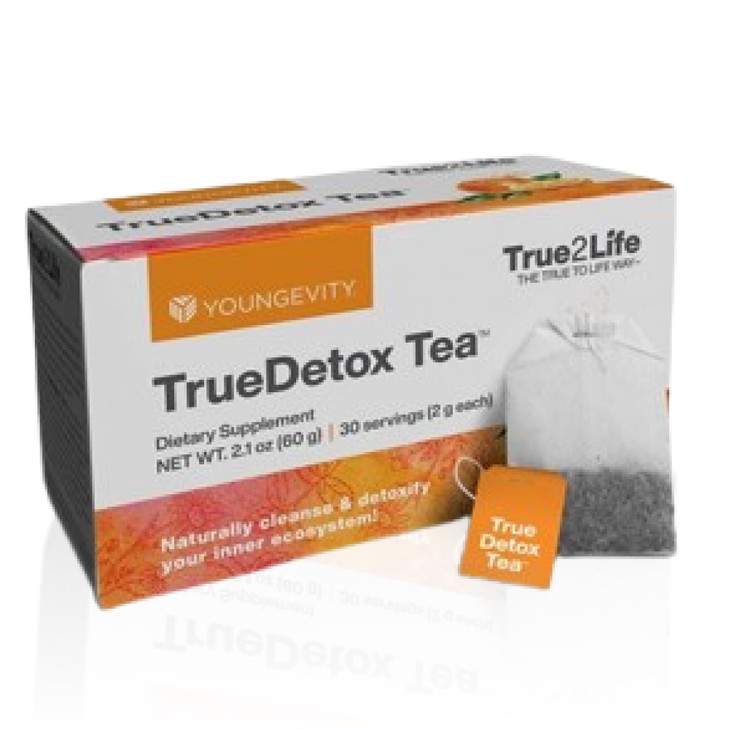 Youngevity True2Life True Detox Tea 30 Ct Box