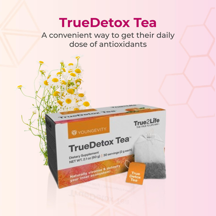 Youngevity True2Life True Detox Tea 30 Ct Box