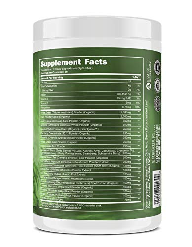 Underground Bio Labs/Panda Supps: All Natural SUPERFOOD: Greens, Reds