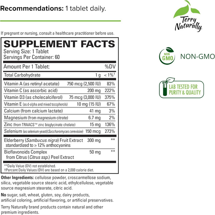 Terry Naturally ViraPro - Supplement with Herbal Blend for Immune Support