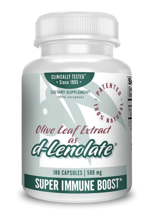 East Park Olive Leaf Extract (OLE) Super Strength d-Lenolate 500mg