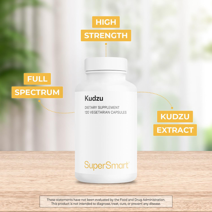 Supersmart - Kudzu Extract 500 mg Full Spectrum