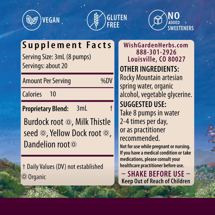 WishGarden Herbs Liver Strength Tonic