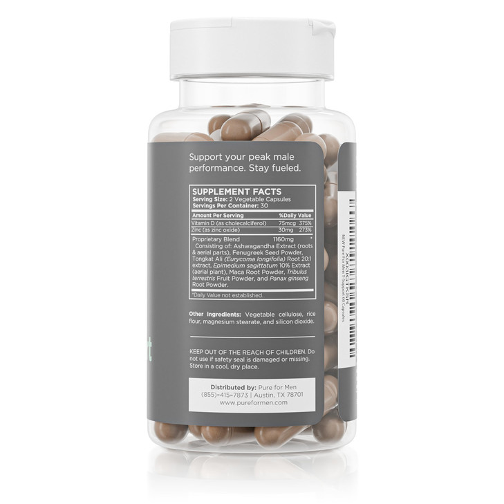 Pure for Men T-Support Supplement