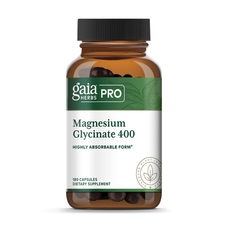 Gaia Herbs PRO Magnesium Glycinate 400mg