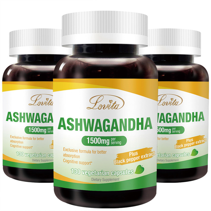 Lovita KSM-66 Ashwagandha 22,500mg Equivalent