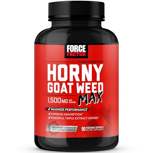 Force Factor Horny Goat Weed Max, Horny Goat Weed
