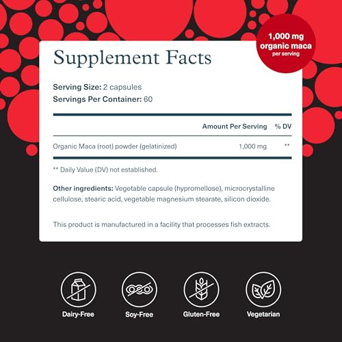 Youtheory Men's Maca - Vegan Maca Supplement for Men