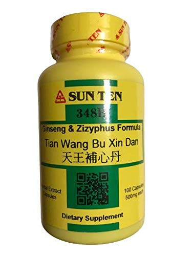 Sun Ten - Ginseng & Zizyphus Formula Capsules/Tian Wang Bu Xin Dan/?????