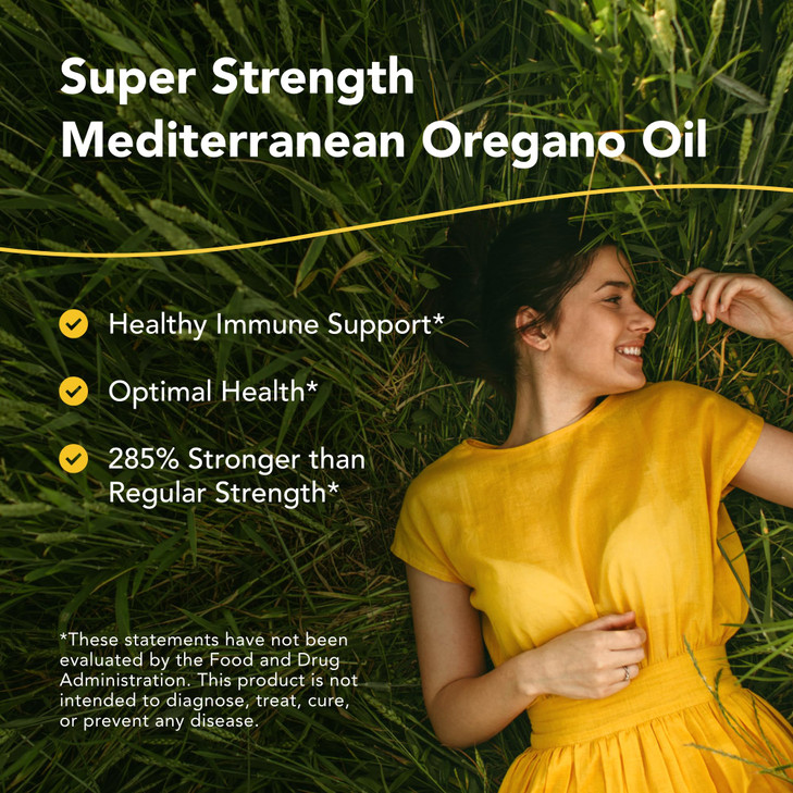 NORTH AMERICAN HERB & SPICE Super Strength Oreganol P73, 120 Softgels