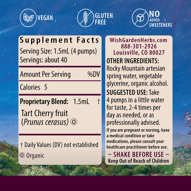 WishGarden Herbs Organic Tart Cherry Extract