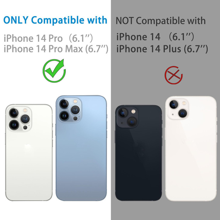 Hsefo for iPhone 14 Pro and iPhone 14 Pro Max Camera Lens Protector, Bling 3D Rhinestone Sparkle Diamond 9H Tempered Glass Camera Cover Anti Scratch