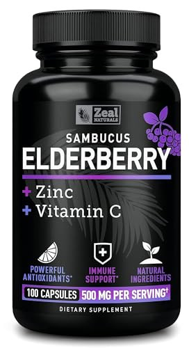 Zeal Sambucus Elderberry Gummies + Zinc + Vitamin C
