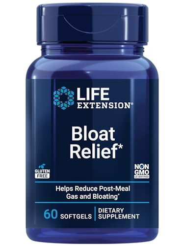 Life Extension Bloat Relief, Artichoke, Ginger, Fennel and Turmeric