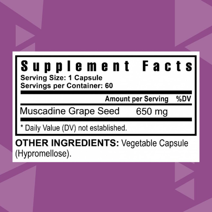 Youngevity Premium Muscadine Grape Seed - 650 mg