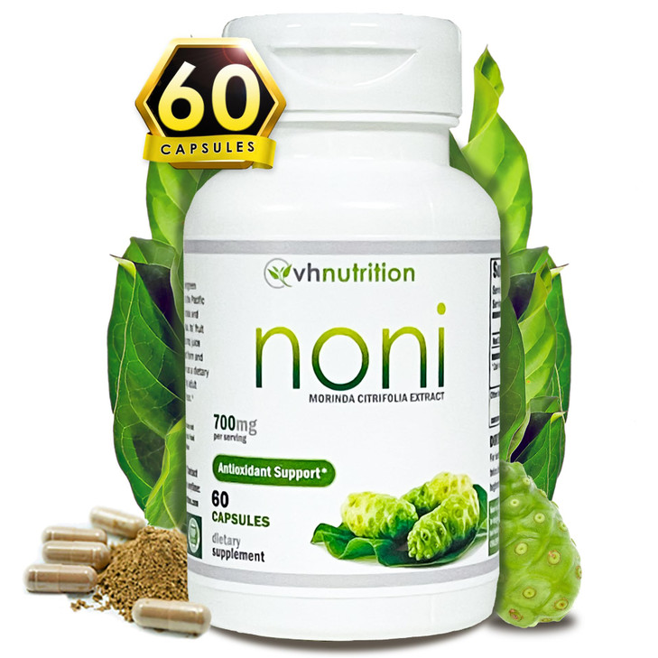 VH Nutrition NONI Capsules - 700mg Morinda citrifolia Extract Pills