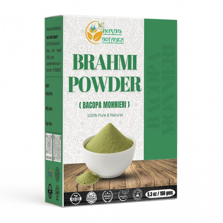 Herbs Botanica Brahmi Powder Bacopa Powder Centella Asiatica Ayurvedic Herb