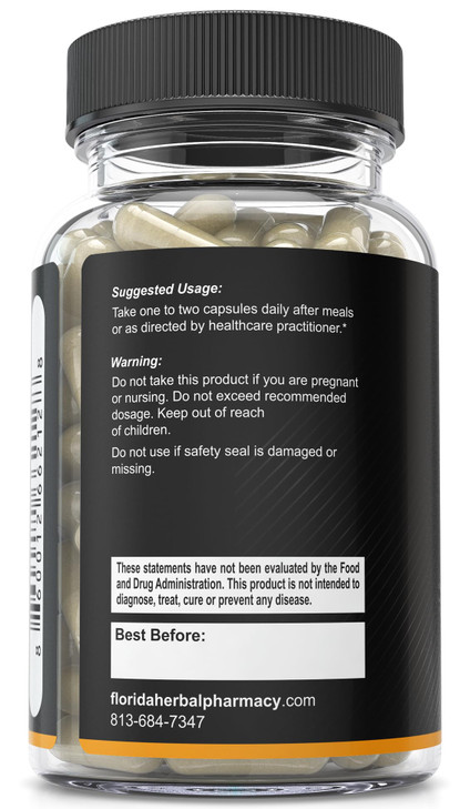 Florida Herbal Pharmacy Apricot Supplement Capsules 20:1 (120 Capsules) 500 mg