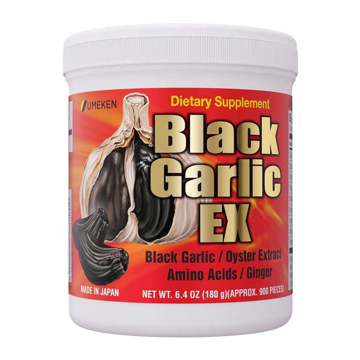 Umeken Black Garlic EX, Fermented Concentrate with Vitamin B, Allicin, Amino
