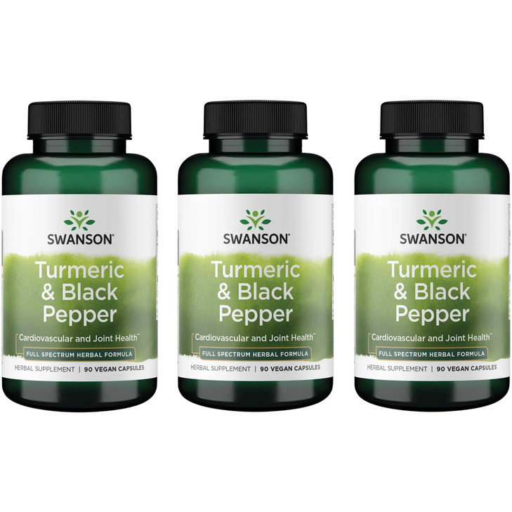 Swanson Premium- Turmeric & Black Pepper