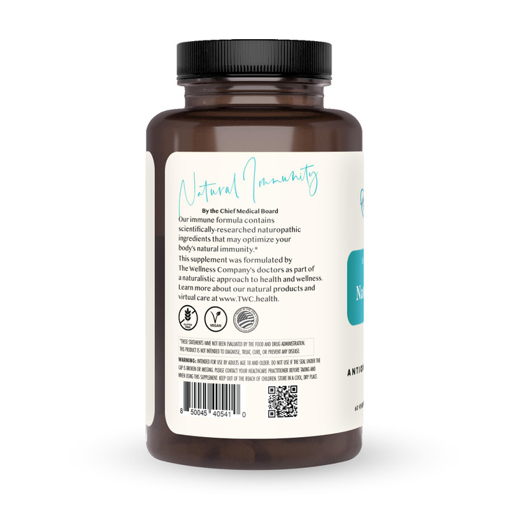 Natural Immunity - Botanical Immune Boost, Targeted Nutrients, T-Cell Support